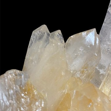 天然石 ヒマラヤ水晶  クラスター レインボー 虹入り 原石（25134）水晶原石の画像