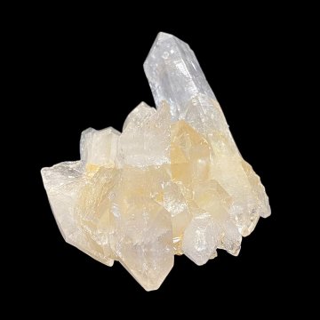 天然石 ヒマラヤ水晶  クラスター レインボー 虹入り 原石（25134）水晶原石の画像