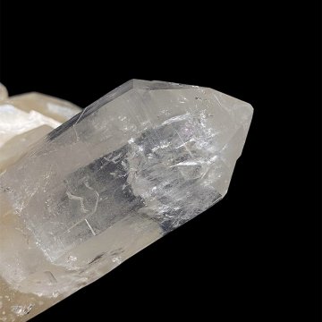 天然石 ヒマラヤ水晶  クラスター レインボー 虹入り 原石（25134）水晶原石の画像