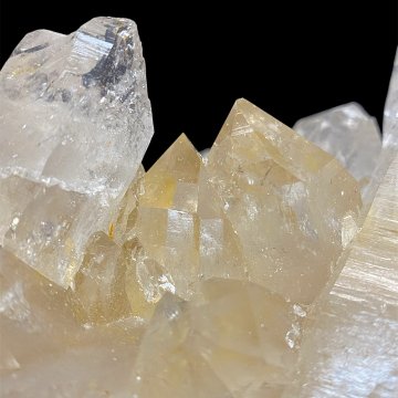 天然石 ヒマラヤ水晶  クラスター レインボー 虹入り 原石（25134）水晶原石の画像