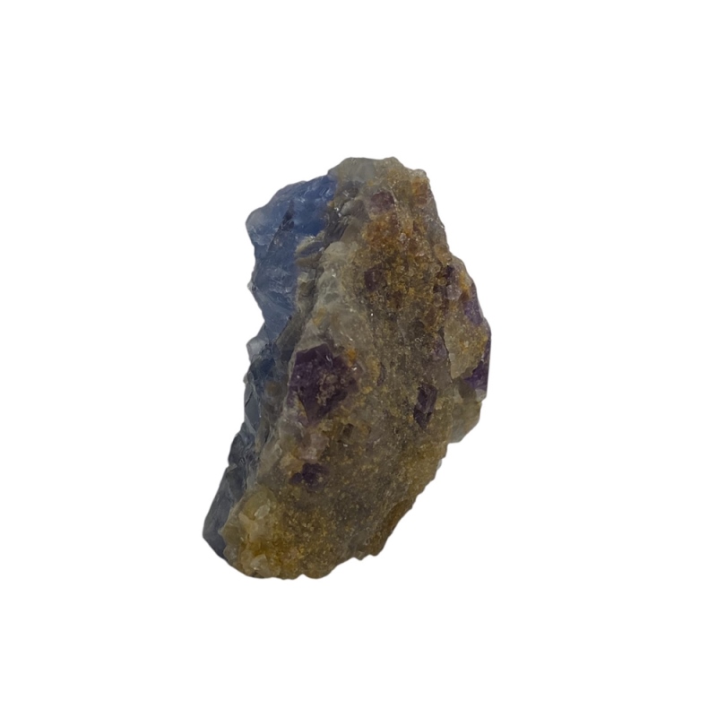 天然石 ブルーフローライト 蛍石  原石（2617）の画像