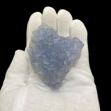 おまけ付き☆天然石 ブルーフローライト 蛍石  原石（2618）の画像