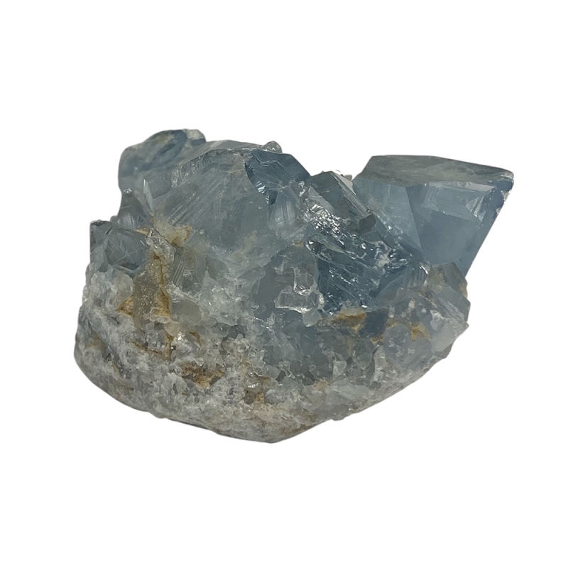 おまけ付き☆天然石 セレスタイト 天青石 原石 クラスター (2620) 鉱物 鉱石 標本 置物 の画像