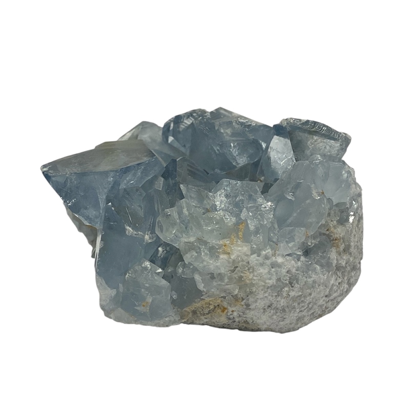 おまけ付き☆天然石 セレスタイト 天青石 原石 クラスター (2620) 鉱物 鉱石 標本 置物 の画像