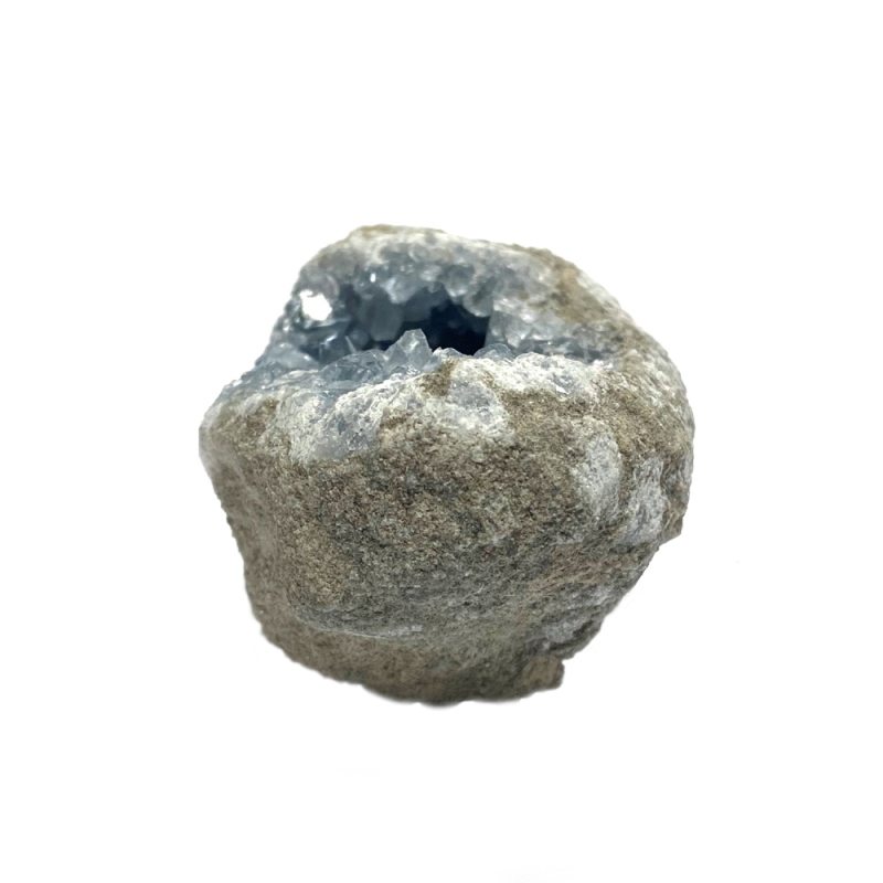 おまけ付き☆天然石 セレスタイト 天青石 原石 クラスター (2621) 鉱物 鉱石 標本 置物 の画像