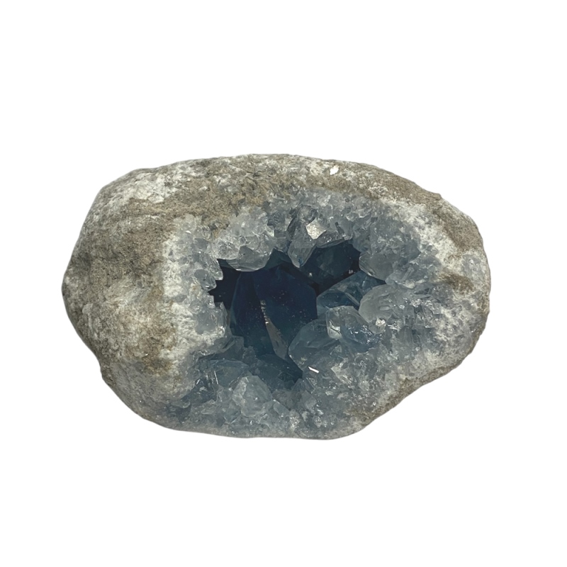 おまけ付き☆天然石 セレスタイト 天青石 原石 クラスター (2621) 鉱物 鉱石 標本 置物 の画像