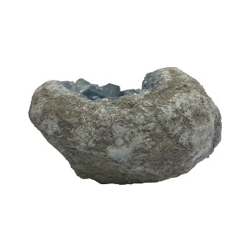 おまけ付き☆天然石 セレスタイト 天青石 原石 クラスター (2621) 鉱物 鉱石 標本 置物 の画像