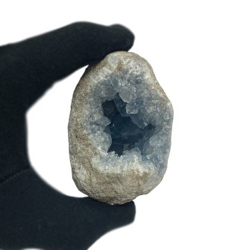 おまけ付き☆天然石 セレスタイト 天青石 原石 クラスター (2621) 鉱物 鉱石 標本 置物 の画像