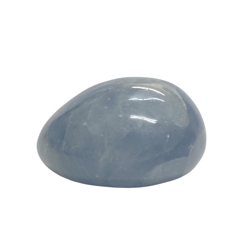 おまけ付き☆天然石 セレスタイト 天青石 磨き石 (2623) 鉱物 鉱石 標本 置物 の画像