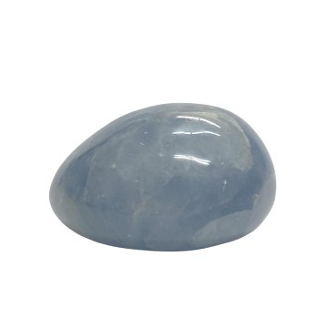 おまけ付き☆天然石 セレスタイト 天青石 磨き石 (2623) 鉱物 鉱石 標本 置物 の画像