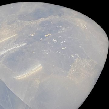 おまけ付き☆天然石 セレスタイト 天青石 磨き石 (2623) 鉱物 鉱石 標本 置物 の画像