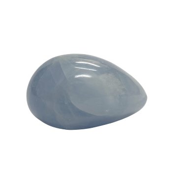 おまけ付き☆天然石 セレスタイト 天青石 磨き石 (2623) 鉱物 鉱石 標本 置物 の画像