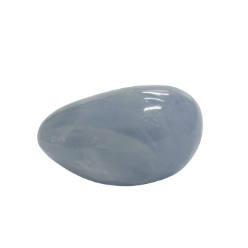 おまけ付き☆天然石 セレスタイト 天青石 磨き石 (2623) 鉱物 鉱石 標本 置物 の画像