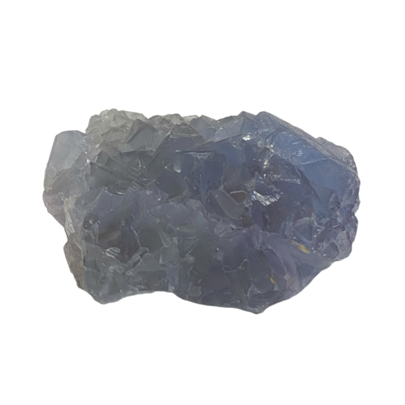 おまけ付き☆天然石 ブルーフローライト 蛍石 原石 (2624) 鉱物 鉱石 標本 置物 の画像