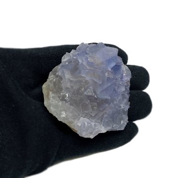 おまけ付き☆天然石 ブルーフローライト 蛍石 原石 (2624) 鉱物 鉱石 標本 置物 の画像