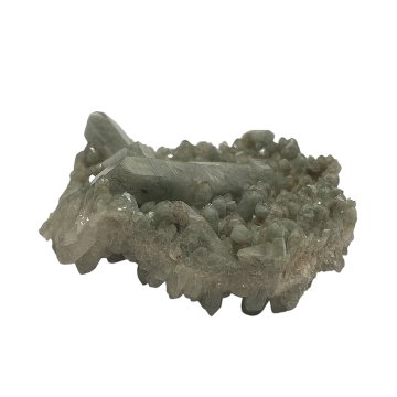 天然石  ガネーシュヒマール産  ヒマラヤ水晶 クラスター  クローライトINクォーツ（2625）の画像