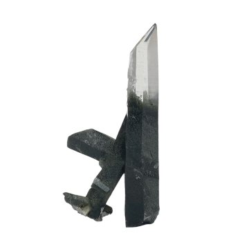 天然石  ガネーシュヒマール産  ヒマラヤ水晶 クラスター  クローライトINクォーツ（2644）の画像