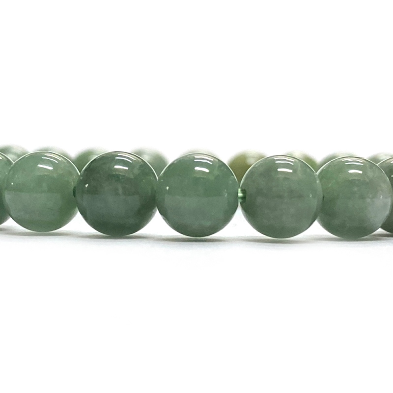 天然石 翡翠 ブレスレット (16.5cm) 2657 限定品 1点物 の画像