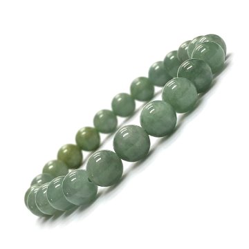 天然石 翡翠 ブレスレット (16.5cm) 2657 限定品 1点物 の画像