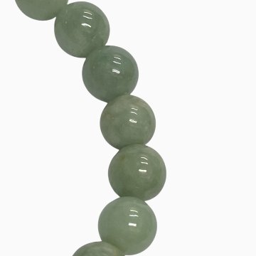 天然石 翡翠 ブレスレット (17.5cm) 2659 限定品 1点物 の画像