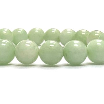 天然石 グリーンアマゾナイト ブレスレット  (15.5cm) 2665 パワーストーンの画像