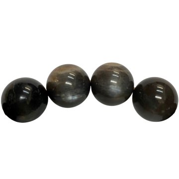 天然石 ブラックスターサンストーン ブレスレット (17cm) 2672の画像