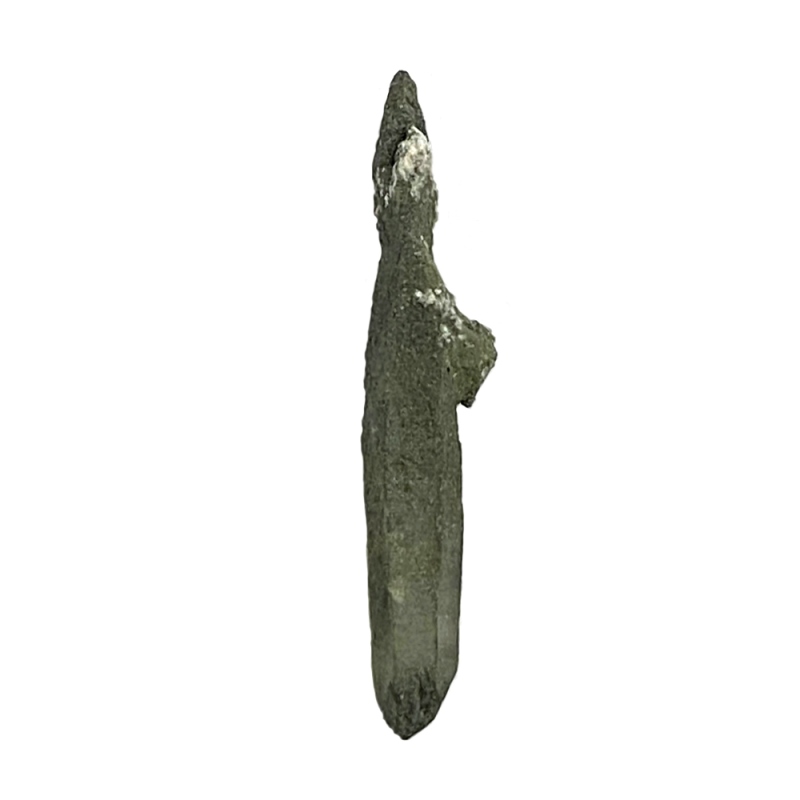 天然石  ガネーシュヒマール産  ヒマラヤ水晶 両剣ポイント  クローライトINクォーツ（26127）の画像