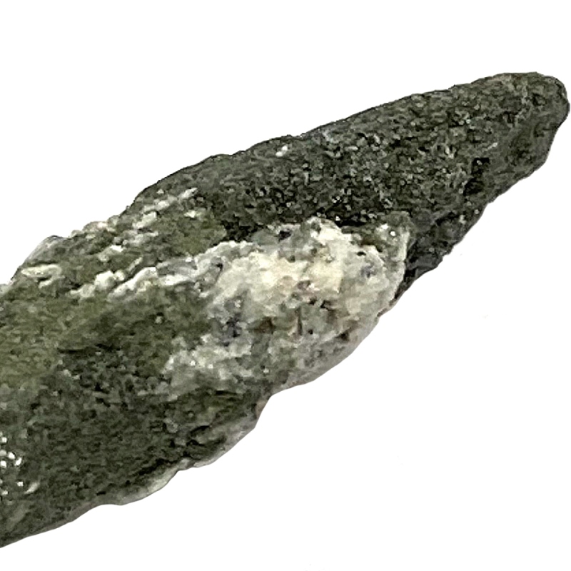 天然石  ガネーシュヒマール産  ヒマラヤ水晶 両剣ポイント  クローライトINクォーツ（26127）の画像