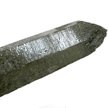 天然石  ガネーシュヒマール産  ヒマラヤ水晶 両剣ポイント  クローライトINクォーツ（26127）の画像