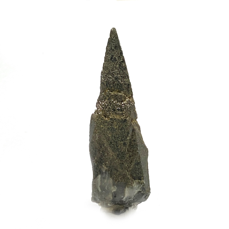 天然石  ガネーシュヒマール産  ヒマラヤ水晶 ポイント クローライトINクォーツ（26129）の画像
