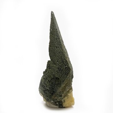 天然石  ガネーシュヒマール産  ヒマラヤ水晶 ポイント クローライトINクォーツ（26134）の画像