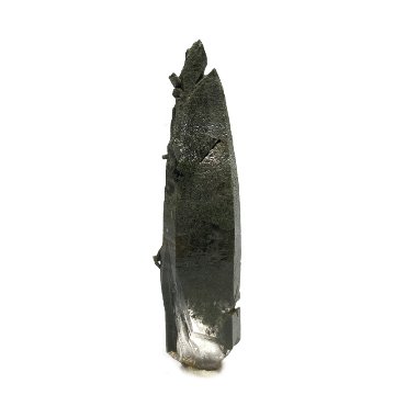 天然石  ガネーシュヒマール産  ヒマラヤ水晶 ポイント クローライトINクォーツ（26135）の画像
