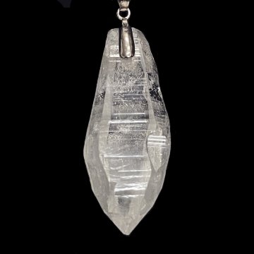 天然石 ガネーシュヒマール産 ヒマラヤ水晶 ペンダントトップ （26139）の画像
