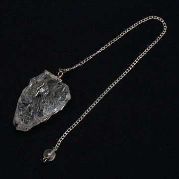 天然石 ヒマラヤ水晶ペンデュラム(ラフカット）01 画像