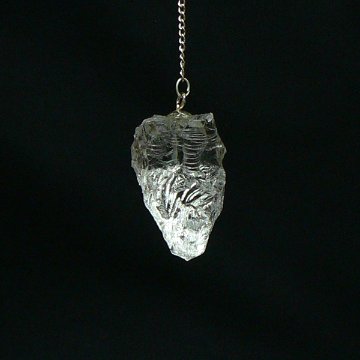 天然石 ヒマラヤ水晶ペンデュラム(ラフカット）01 画像