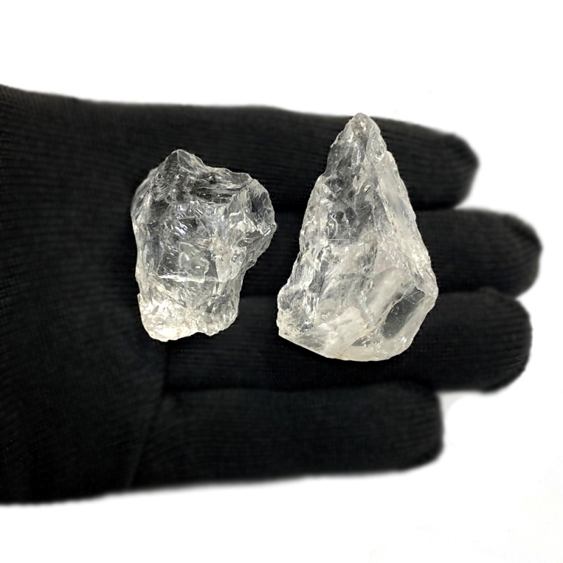 天然石 水晶 クリスタル ラフカット 原石  (100g) 【おまかせ品】 の画像
