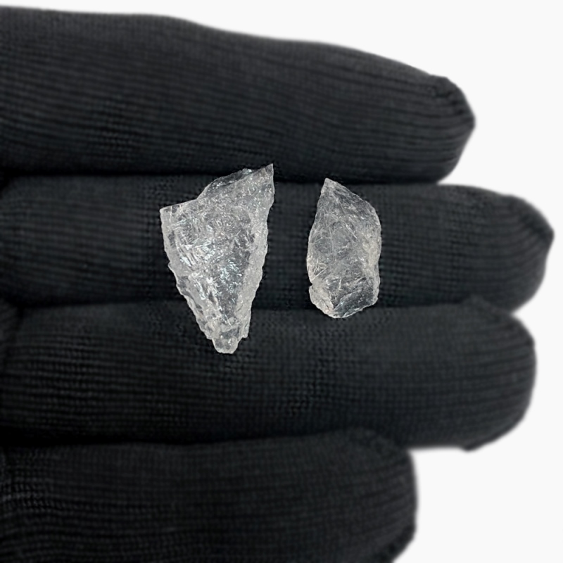 天然石 水晶 クリスタル ラフカット 原石  (100g) 【おまかせ品】 の画像