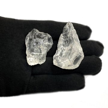 天然石 水晶 クリスタル ラフカット 原石  (100g) 【おまかせ品】 の画像