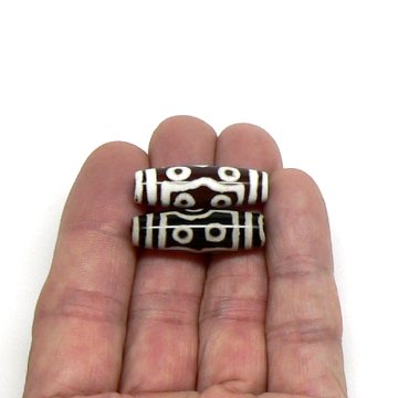 天然石 チベット天珠 七眼天珠（1個）画像