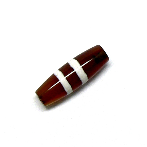 天然石 チベット天珠 線珠（1個）【おまかせ品】の画像