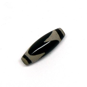 天然石 チベット天珠  虎牙天珠（1個）【おまかせ品】の画像