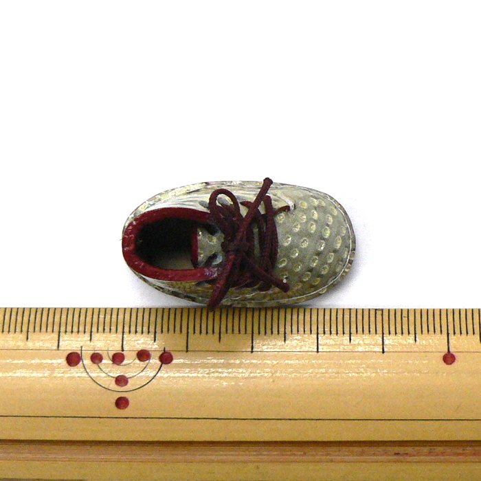 ミニ靴 ストラップ  キーホルダー   シルバーギャラクシー(M)R 画像