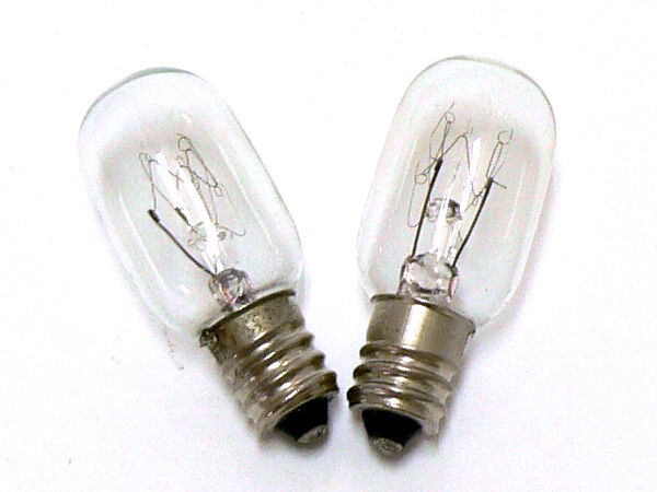 岩塩ランプ・交換用電球（E12・15W）2個セット画像