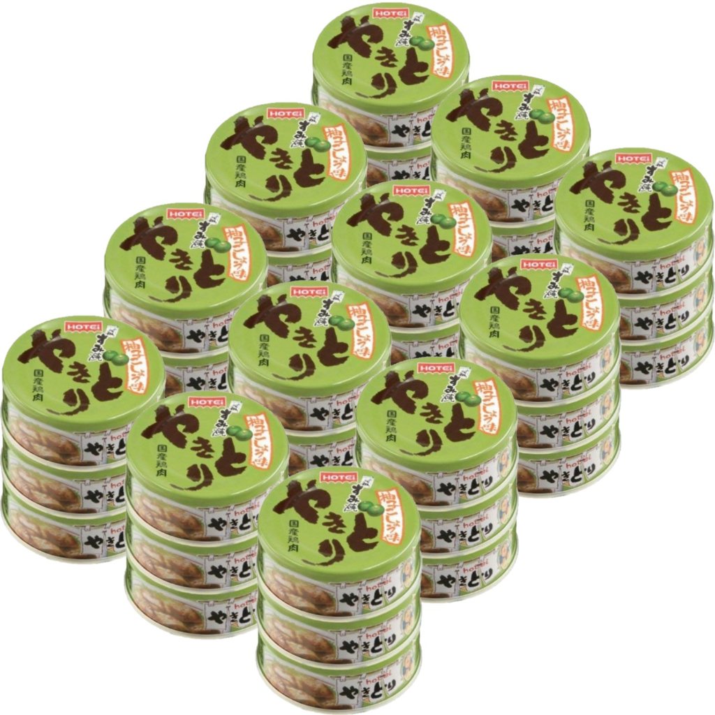 ホテイ 缶詰 やきとり 柚子こしょう味 36缶セットの画像