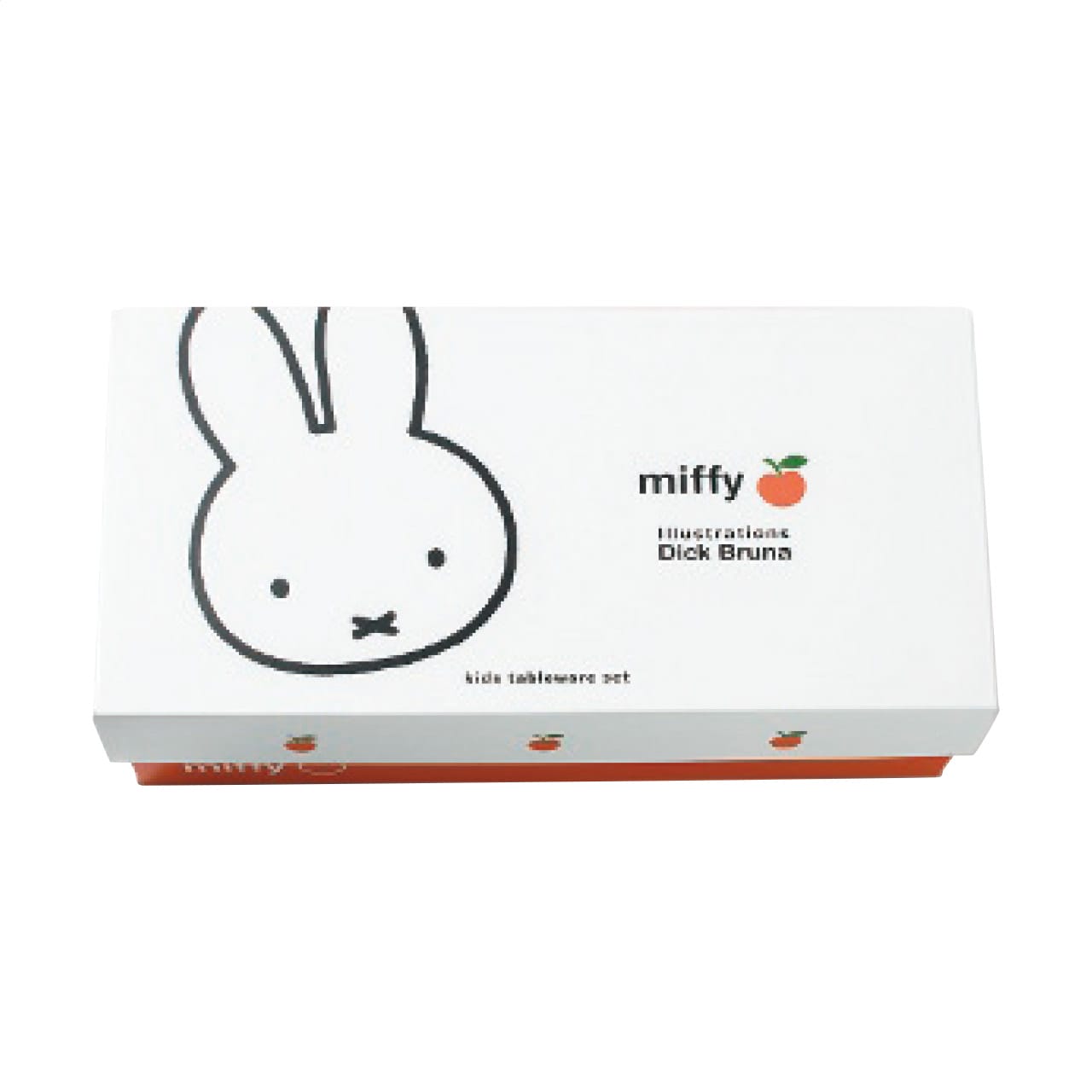 お子様食器ギフトセット ミッフィーアップルの画像