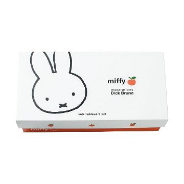 お子様食器ギフトセット ミッフィーアップルの画像