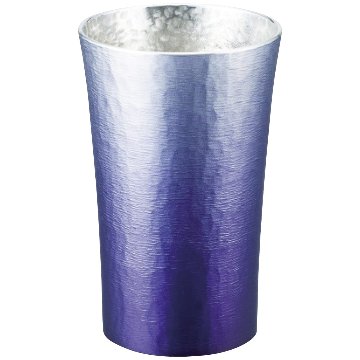 錫製タンブラー 200ml 紫の画像