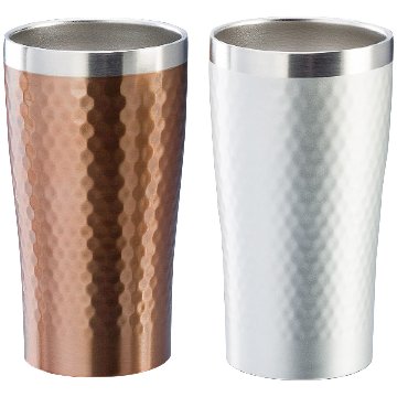 ペア メタルサーモタンブラー 340ml リュクスの画像