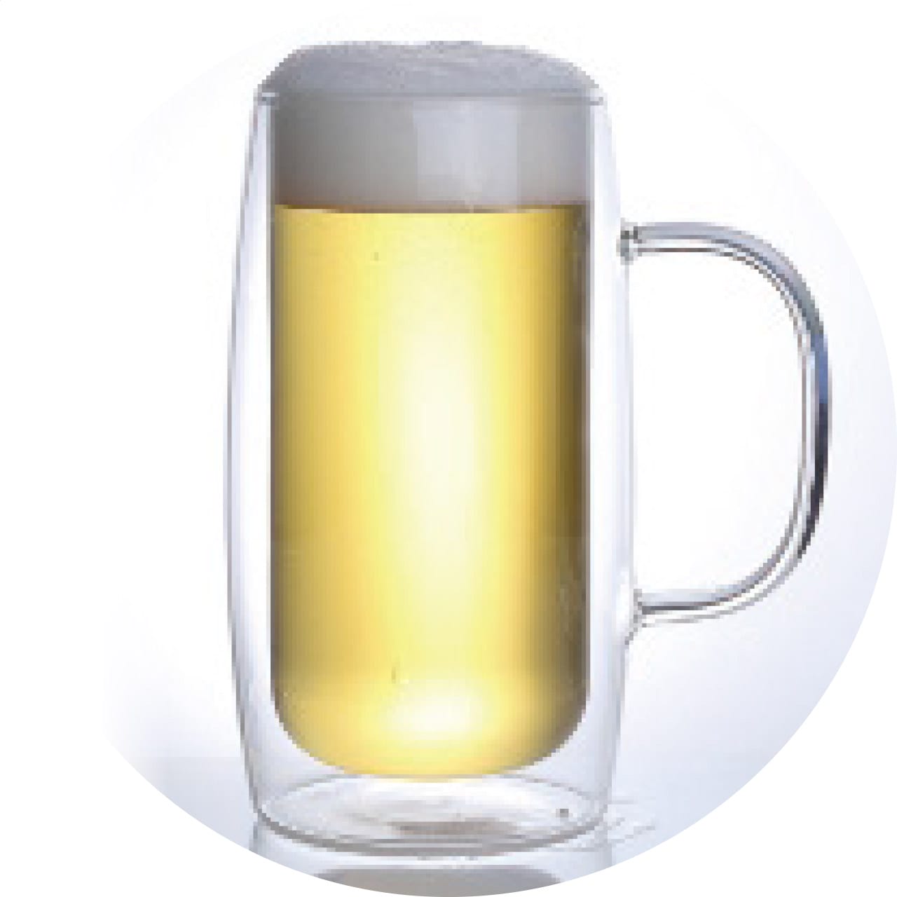 ダブルウォール ビールジョッキ ククナの画像