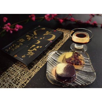 わらび餅 と くず餅 の 食べくらべ WK-10 河内駿河屋の画像